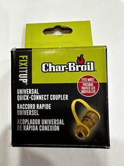 Char-Broil Fixitup Universal 3/8-in Brass Quick Connect Coupler 8725621 3/8″ new