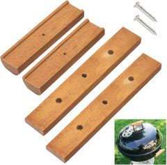 Cherry Wood Replacement Handles for Weber One Touch Grills – 2 Pack