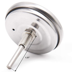 Grill Thermometer Temperature Gauge Replacement Parts for Chargriller 5050, 5650