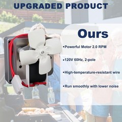 2.0 RPM Auger Motor Replacement Parts, Upgraded Barbecue Auger Motor Replacement