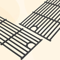 17 Inch Grill Grate for Charbroil Performance 2 Burner 463660421 463655621 46363