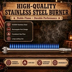 Flame Parts Kit for Weber Spirit 200 Series Burner Tubes and Flavorizer Bars