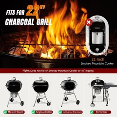 Weber Charcoal BBQ Grill Cooking Grate Plated Steel 22.5 in. Grills Replacement
