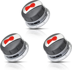 Weber Genesis 300 Burner Knobs 88848 Upgraded 3 Pack 2011-2016 – US