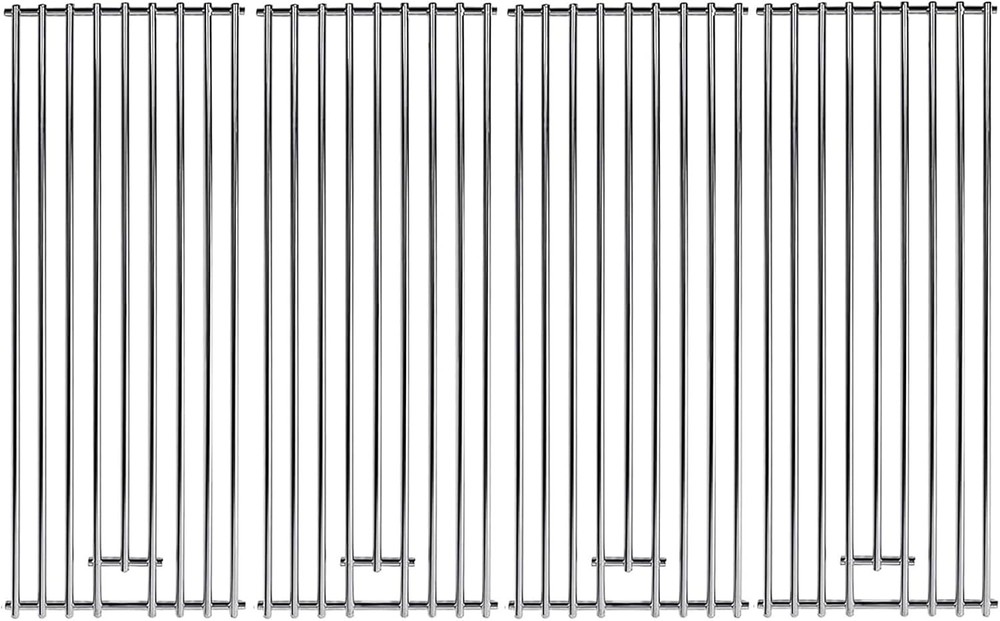 Stainless Steel Cooking Grid Grates 19.25×7.5 Inch for Bull BBQ