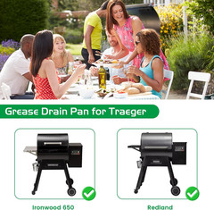 Drip Tray for Traeger Ironwood 650 Redland XL Replacement Parts KIT0438 Grease D