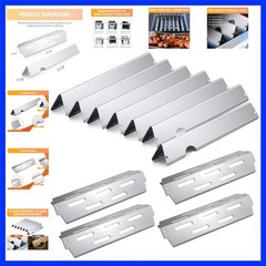 Grill Flavorizer Bars Heat Deflectors BBQ Gas Grill Replacement Parts for Web…