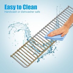 Stainless Steel BBQ Warming Rack for 30″ Grills – Replacement Grate Accessory