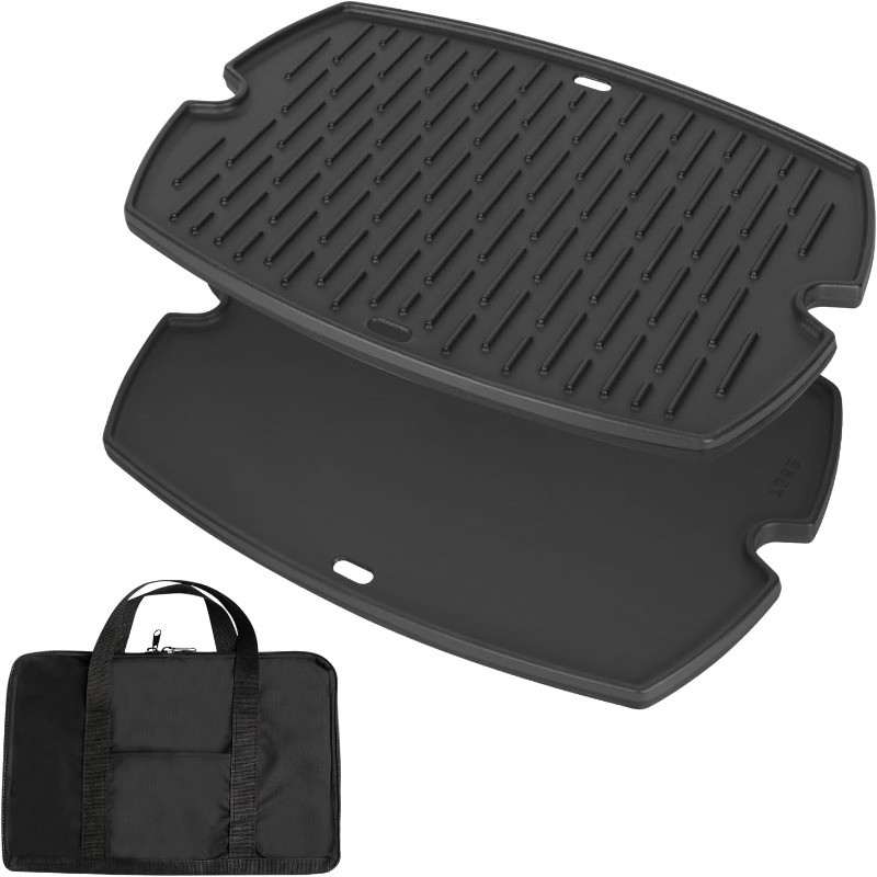 7582 Grill Griddle for Weber Q1000 Q1200 Q1400 Q100 Q120 Q140 Series, 50060001