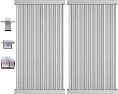 17 1/8 X 9 3/8″ Grill Emitter Grates for Charbroil TRUInfrared 2 Burner 46364…