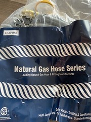 CALPOSE 15 Feet 3/8 inch ID Natural Gas Grill Hose with Quick Connect Fitting/ag