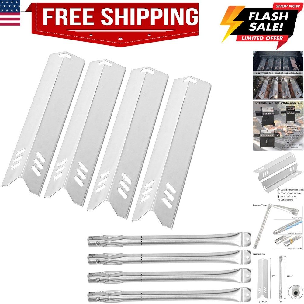 Grill Replacement Parts for Outdoor Gourmet 4 Burner Gas Grill GR2215120-OG-0…