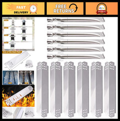 Grill Replacement Parts for 6/5/4 Burner Models – Heat Plates, Burner Tubes, Shi