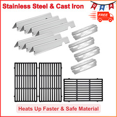 Cast Iron Grill Grates for Weber Genesis II E-410 S-410 E-435 S-435 Weber 66041
