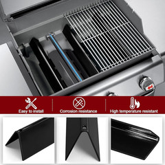 Grill Parts for Weber Genesis 310 320 330 Flavorizers Bar Heat Deflector Burners
