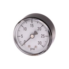 0-30psi 1/8″ Male NPT Back Mount Pressure Gauge Propane Natural Gas Air LPG