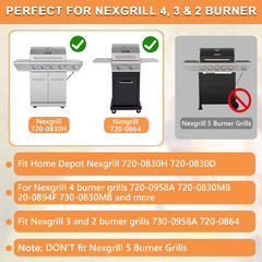 Grill Igniter Kit for Nexgrill Replacement Parts 720-0830H 720-0830D 730-0958A 7
