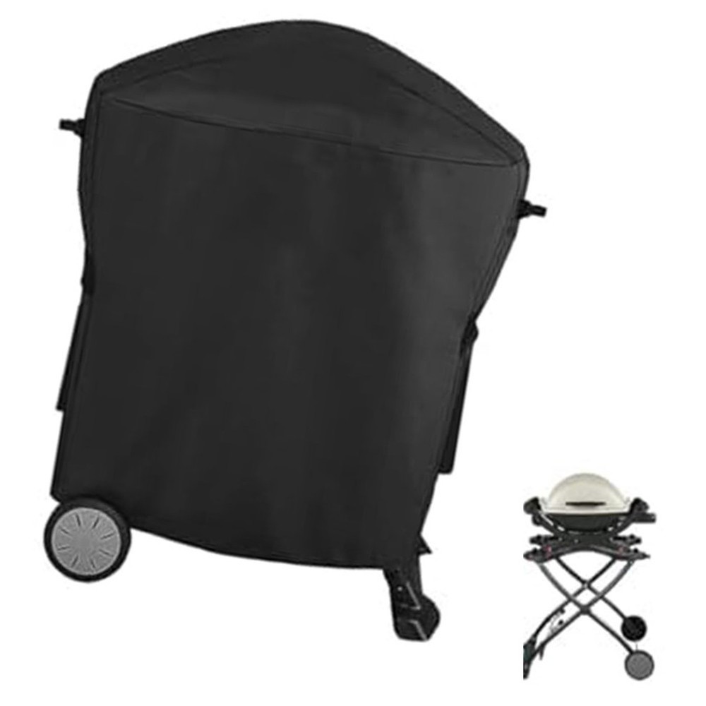 210D oxford cloth Grill Cover for Weber Q1000 Q2000 Series Dustproof Waterproof