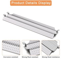 4 PC Heat Plate Tent Shield for Viking VGBQ 30 in T Series, VGBQ 41 in T Seri…