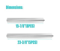Flavorizer Bars for Weber Genesis 1000 Grill Parts, Platinum SER I & II, Gene…