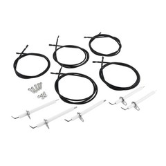 5Pcs Heat Resistant Igniter Replacement Kit for Kenmore Pit BBQ-PRO Grills