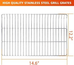 Upgrade Your Masterbuilt Smoker with 4 Stainless Steel Cooking Grates, 30 Inch