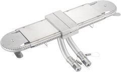 KA894 Universal Grill Replacement BBQ Adjustable Bar Burner Oblong Tube Burner f