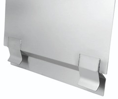Kratos Stainless Steel Splash Guard for Commercial Deep Fryers, 20.5″x18″