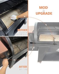 Flame Broiler Adjusting Bar for Pit Boss Sear Plate Mod – Upgrade Kit for Non…