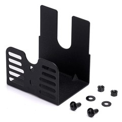 Onlyfire Universal BBQ Grill 3 Inch Slide Rotisserie Motor Bracket Black