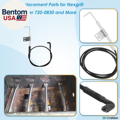 DHL-128-5Q Grill Igniters Kit for Nexgrill Replacement Parts, 5 Outlet Tact Push