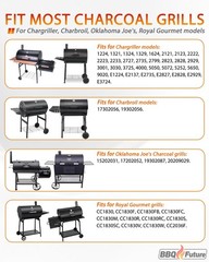 Adjustable Ash Pan 23″ to 34″ 2 Fire Hanger for Chargriller 1224-2929,