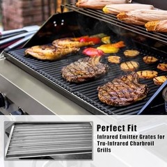17″ Emitter Plates for Charbroil Tru Infrared Gas Grill 4 Burner Models 46324271