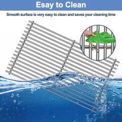 66089 66097 Grill Grates for Weber Genesis II E-410 E-435 S-435 18.75×11.12″
