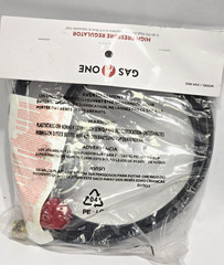 GASONE 2109-RED 4 ft HOSE HIGH PRESSURE 0-20 PSI ADJUSTABLE DIAL