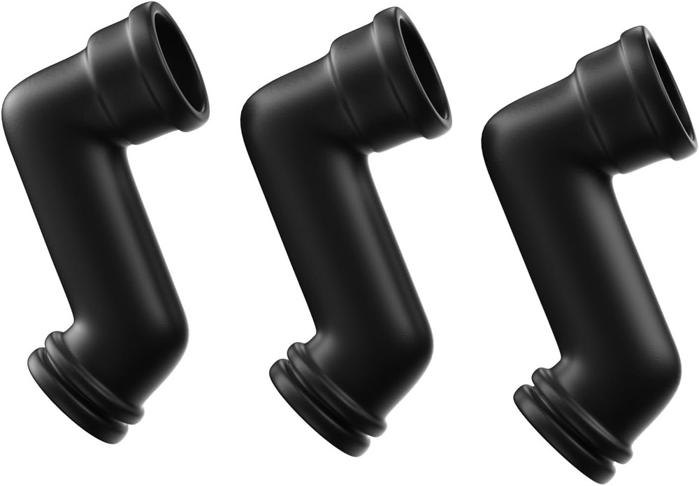 Black Breather Tube Set 3Pcs Replacement For 280100 692253 Hardware Tubing