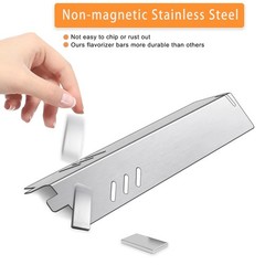 Zemibi Stainless Steel Heat Plate Replacement for Backyard Grill SPA, Silver