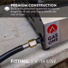 3 Ft. Propane Regulator and Hose