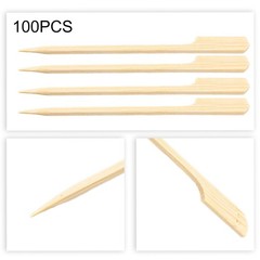 High Performance and Convenient 12cm Wood Skewers for Kebabs Chicken Fruit
