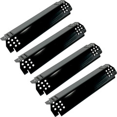 4Pk Heat Plates for Nexgrill 720-0830H 720-0864 Gas Grill Porcelain Steel