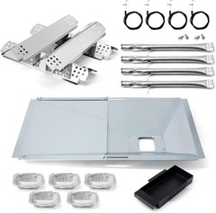 Grill Drip Pan Replacement Parts for Nexgrill 4 Burner 720-0830X, Adjustable Gre
