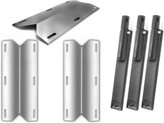 17-3/4″ Heat Plates & 15-13/16 Burners for Jenn-Air 720-0163 Nexgrill 730-0163