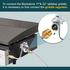 5FT QCC-1 Gas Hose Adapter 1lb to 100lb Propane Tank Mr Heater Coleman BBQ Line