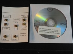 New Samsung Oven Range Natural Gas to LP Propane Conversion Kit DG94-00637A