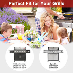 Grill Replacement Parts for Dyna Glo DGB610SSP DGF600SSP 6 Burner Grill Models,
