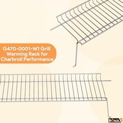 22 7/10″ Grill Warming Rack for Charbroil Performance 4 Burner 22.7″ x 7.6″