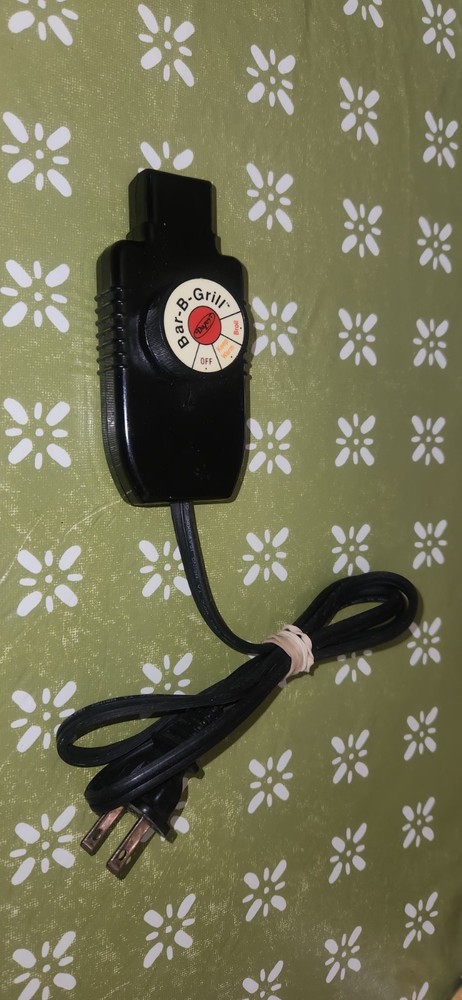 👉👉Dazey Bar-B-Grill 2 Pin POWER Control CORD Model DSG-1 Part E52582