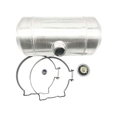 JSD AUTO PARTS 3.25 Gallons Aluminum Gas Tank/Fuel Tank Center Fill 8 x16 inch