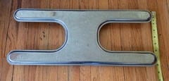 MCM gas grill stainless steel twin H burner # 11002 19.5 X 8
