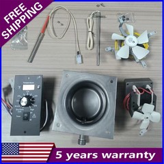 Rebuild Kit 2RPM Auger Motor Hot Rod RTD Fan Burn Pot Control Board For Traeger